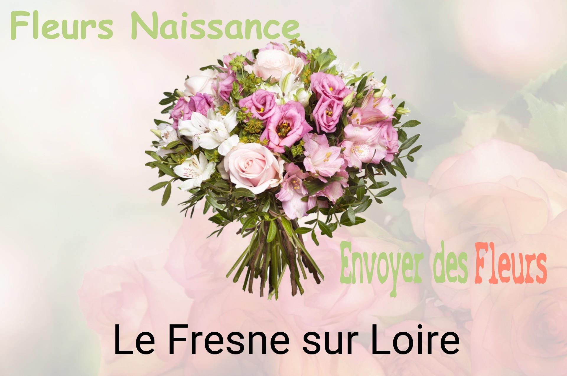 Bouquet de fleurs de naissance livré à Le Fresne-sur-Loire