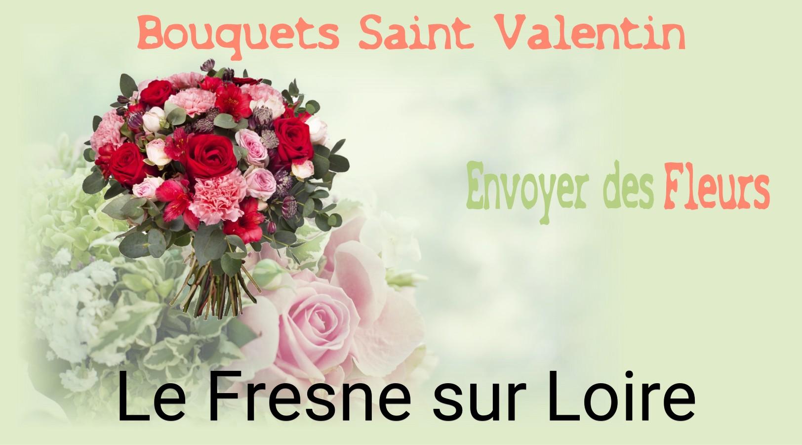 Roses de Saint-Valentin livrées à Le Fresne-sur-Loire
